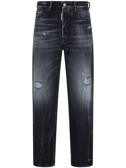 Distressed Straight Jeans S72LB0722S30890 - DSQUARED2 - BALAAN 2