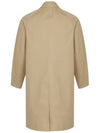 Balmacaan Trench Coat Beige - SOLEW - BALAAN 3