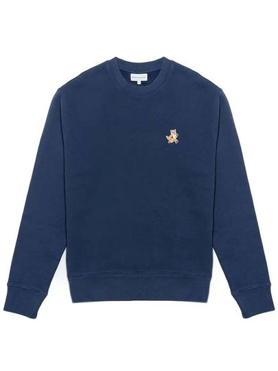 Fox Cotton Sweatshirt Navy - MAISON KITSUNE - BALAAN 2