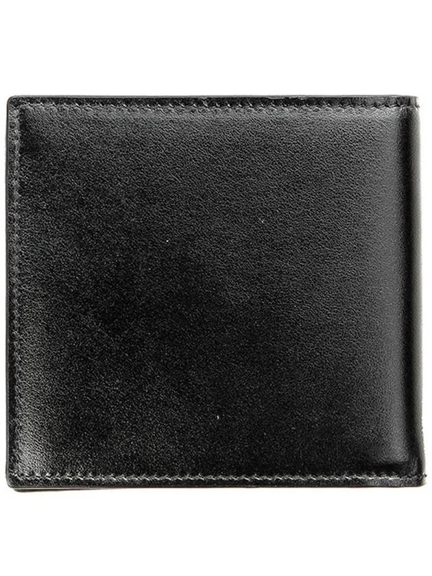 Logo Print Half Wallet Black - ALEXANDER MCQUEEN - BALAAN 4