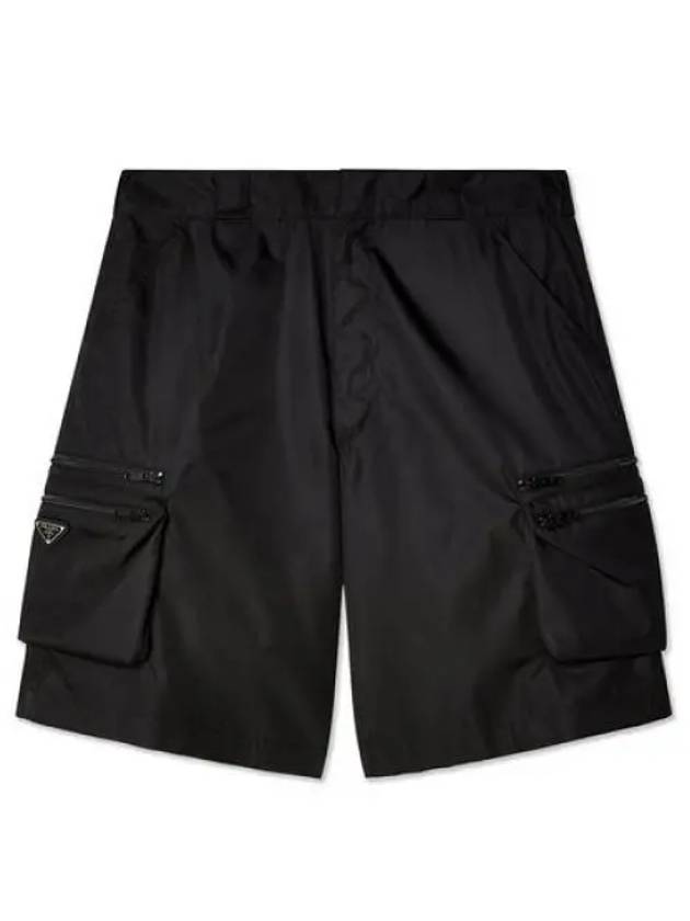 Re-Nylon Bermudas Shorts Black - PRADA - BALAAN 2