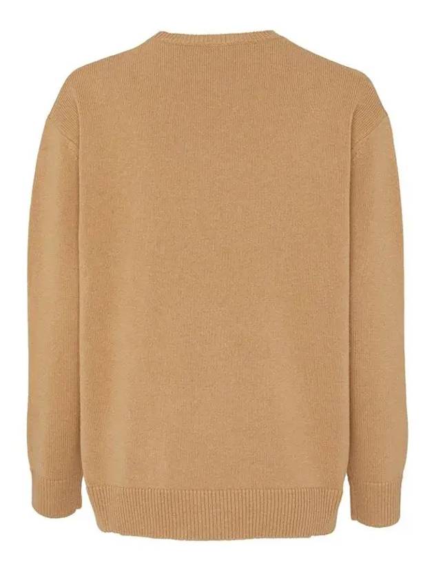 PLATA Wool Cashmere Knit Camel - MAX MARA - BALAAN 2