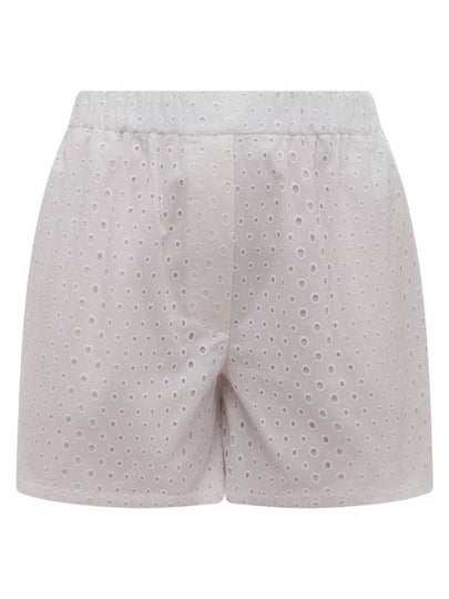 23 ss Embroidered Cotton Shorts FD52SH0679FG02 B0650029602 - KENZO - BALAAN 2