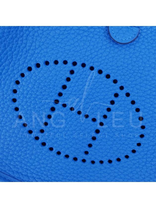 Mini Evelyn Torillon Clemence Palladium Blue Jellyju - HERMES - BALAAN 7