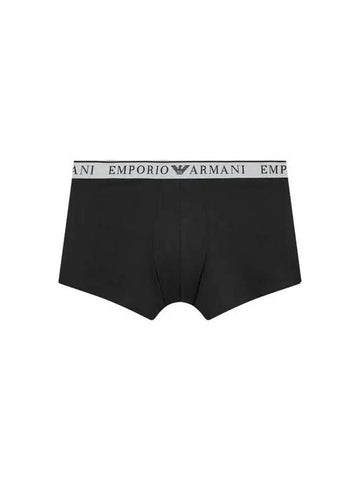 UNDERWEAR Men s Logo Banding Stretch Cotton Drawn Black 270319 - EMPORIO ARMANI - BALAAN 1