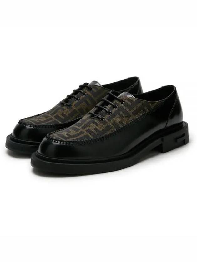 Frame Lace Up Derby Black - FENDI - BALAAN 2