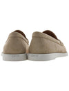 Homme Granville GRANVILLE Oblique Suede Jacquard Loafer Beige - DIOR - BALAAN.