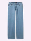 Elizabeth Wide Jeans Stone Washed Indigo - A.P.C. - BALAAN 2