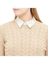 Cashmere Knit Top Miele - MAX MARA - BALAAN 4