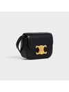 Triomphe Small Shiny Calfskin Cross Bag Black - CELINE - BALAAN 3