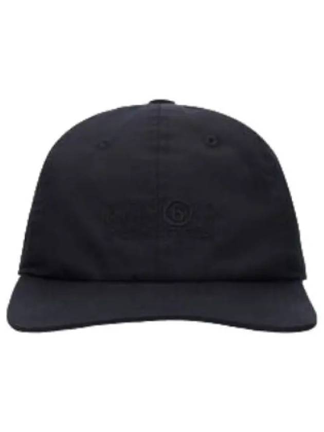 MM6 Numeric Logo Embroidered Ball Cap Black Hat - MAISON MARGIELA - BALAAN 1