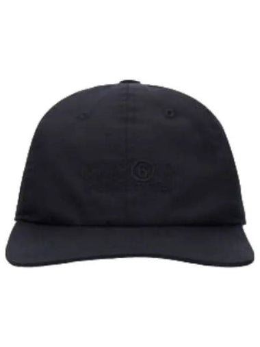 MM6 Numeric Logo Embroidered Ball Cap Black - MAISON MARGIELA - BALAAN 1