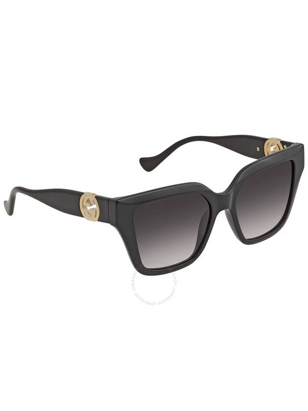 Eyewear Square Sunglasses Black - GUCCI - BALAAN 4