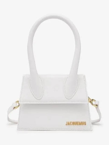 Jacquemus Le Chiquito Moyen Tote Bag White 213BA0023000100SS23 - JACQUEMUS - BALAAN 1