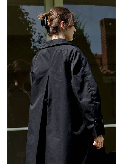 Nuage Flow Trench Coat Black - LAMARO - BALAAN 2