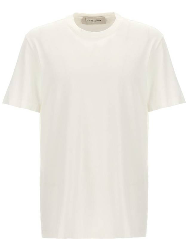 Golden Goose Distressed Cotton T-Shirt - GOLDEN GOOSE - BALAAN 1