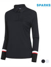 color combination ribbed PK long sleeve collar t-shirt SN1LTS002 - SPARKS - BALAAN 2