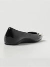 Roger Vivier Trumpet Leather Flat Shoes RVW40415280D1P - RICK OWENS - BALAAN 4