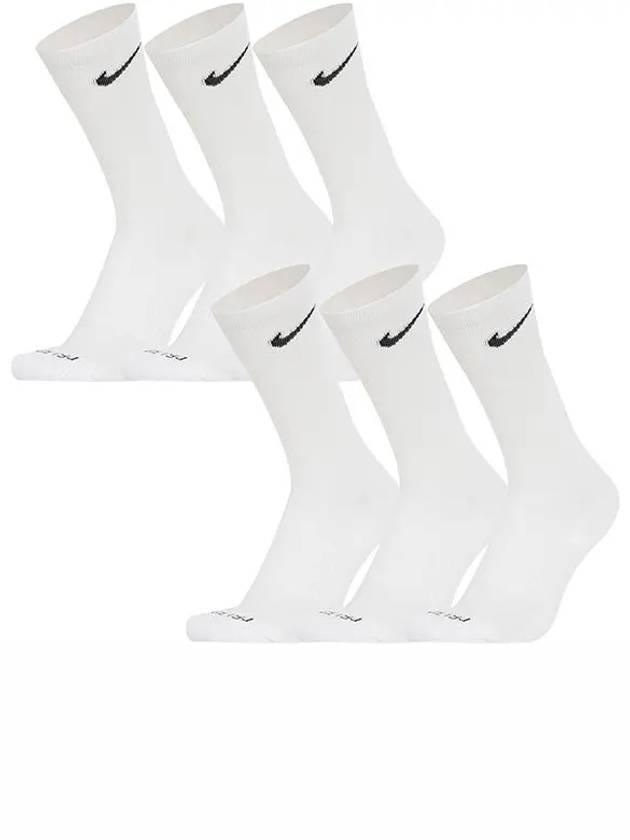 Everyday Plus Cushioned Socks White - NIKE - BALAAN 3