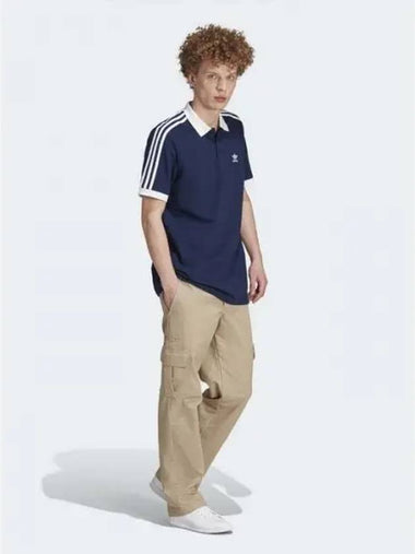 adidas II5776 3 STRIPE POLO - ADIDAS - BALAAN 1