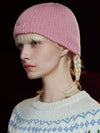 Classic Logo Beanie Pink - UNALLOYED - BALAAN 2