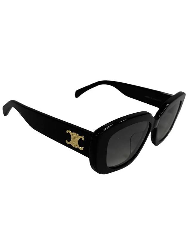 Eyewear Triomphe 04 Rectangle Sunglasses Black - CELINE - BALAAN 6