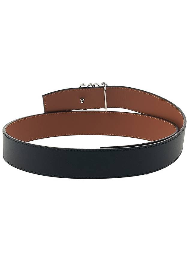 silver anagram reversible belt - LOEWE - BALAAN.