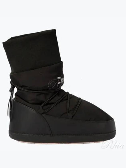 Gentiane Logo Winter Boots Black - REPETTO - BALAAN 2