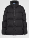 Oversized Re-Nylon Down Padding Black - PRADA - BALAAN 6