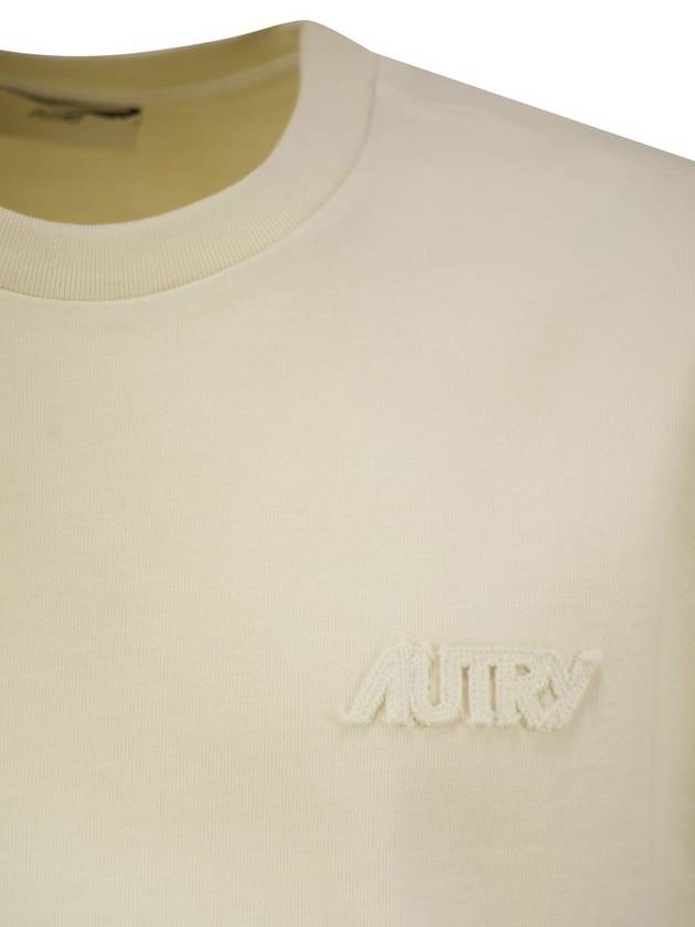 Loose T-shirt in compact cotton - AUTRY - BALAAN 4