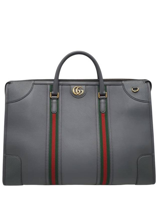 715773 Bauletto extra large canvas double bag tote strap - GUCCI - BALAAN 1