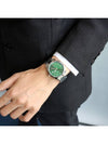 Simple deep green dress watch 38mm formal men s metal - CASIO - BALAAN 7