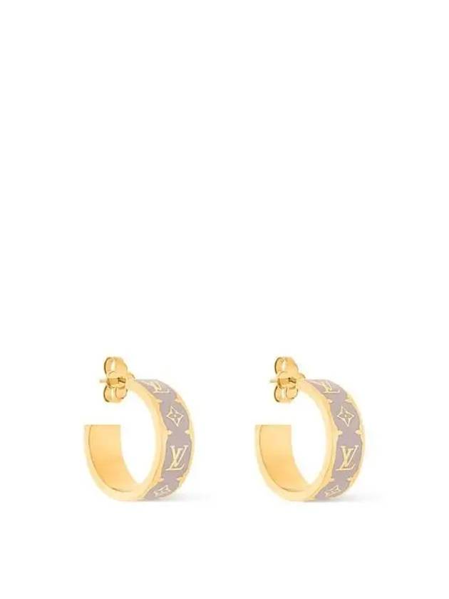 Nanogram enamel earrings M02148 - LOUIS VUITTON - BALAAN 3