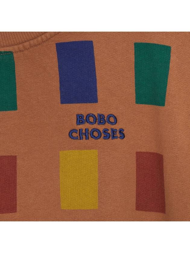 Kids brushed sweatshirt B224AC046 211 - BOBO CHOSES - BALAAN 4