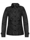 Fernleigh Diamond Quilted Jacket Black - BURBERRY - BALAAN 2