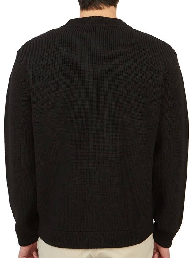 Skipper Wool Cardigan Black - ANDERSEN-ANDERSEN - BALAAN 6