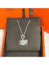 Clou de Selle Amulette Sterling Pendant Necklace Silver - HERMES - BALAAN 6