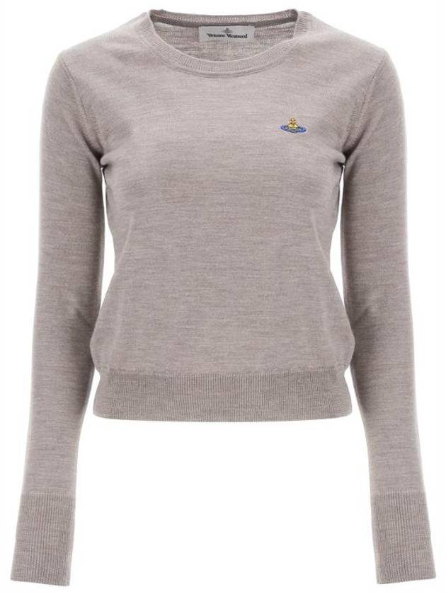 Bea Jumper Knit Top Grey - VIVIENNE WESTWOOD - BALAAN 2