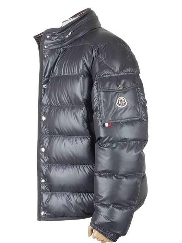 Men's Gourette Short Down Padding Dark Grey - MONCLER - BALAAN 5