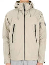 Lens Wappen Pro Tek Hooded Jacket Beige - CP COMPANY - BALAAN 2