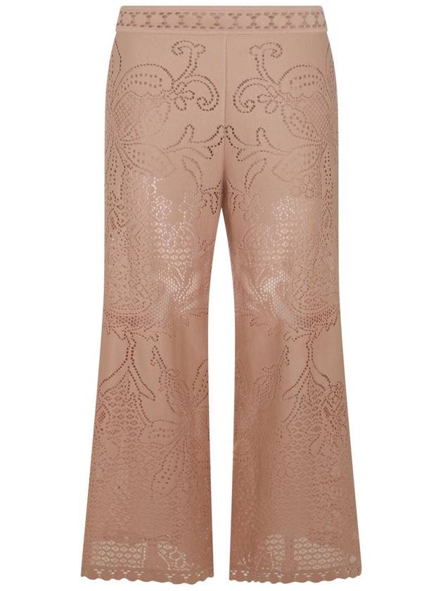 Valentino Garavani Beige Cotton Pants - VALENTINO - BALAAN 2