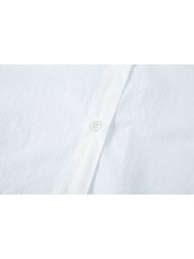 Cotton Overfit Shirt White C3WBL72WT - CALLAITE - BALAAN 5