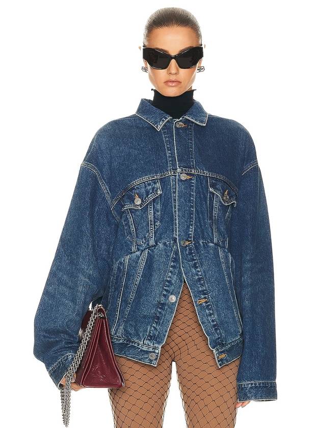 Swing Denim Jacket - BALENCIAGA - BALAAN 1