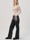 Foi Printl Denim Pants_Charcoal - SORRY TOO MUCH LOVE - BALAAN 2