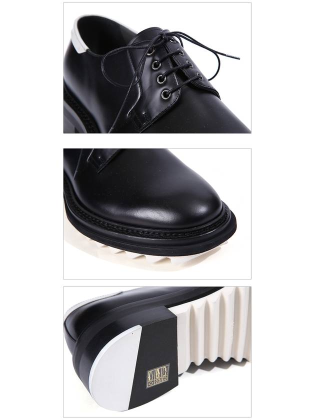 Abrajivato Classic Calfskin Derby Black - LANVIN - BALAAN 6