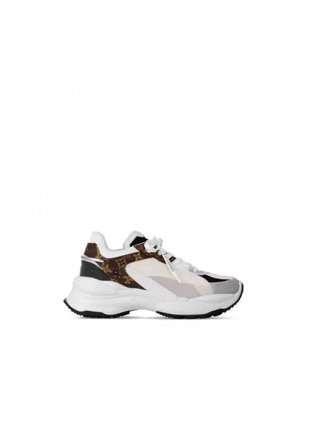 Run 55 Low-Top Sneakers White - LOUIS VUITTON - BALAAN 1