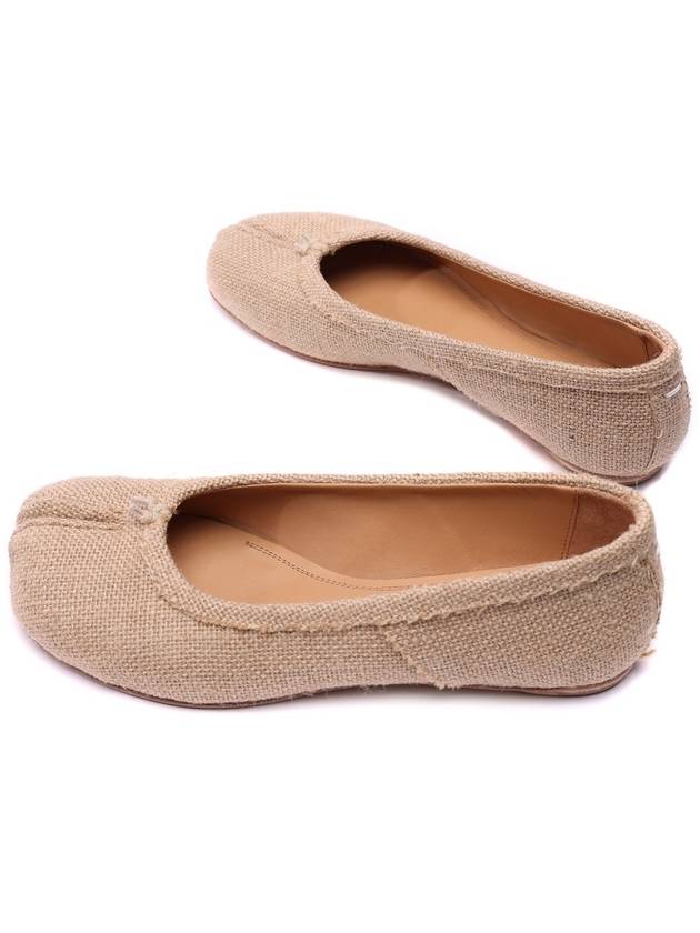 Tabi Woven Flat Beige - MAISON MARGIELA - BALAAN 6