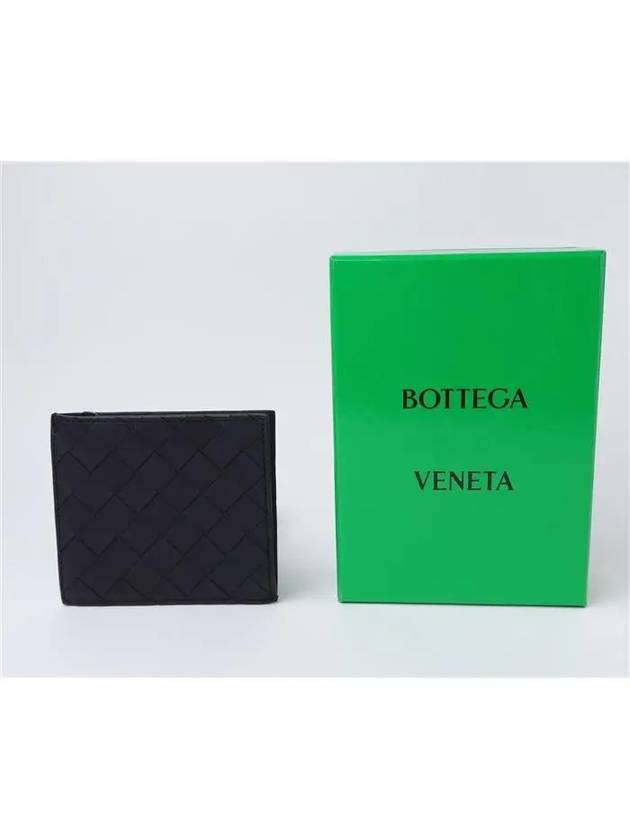 Intrecciato Zipper Around Men's Bicycle Wallet Black 608563VCPQ3 - BOTTEGA VENETA - BALAAN 5