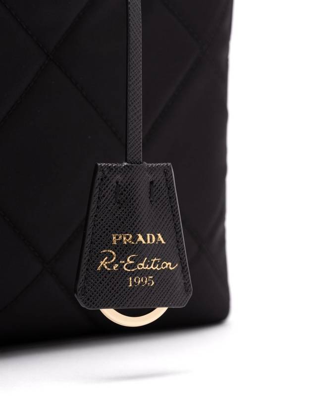 1995 Chain Medium Shoulder Bag Black - PRADA - BALAAN 6