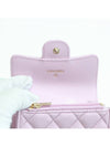 Workshop Collection Classic Flap Snap Zipper Caviar Card Wallet Light Pink Gold AP4096 B10583 NY558 - CHANEL - BALAAN 10